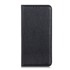 Leather Case Stands Flip Cover L12 Holder for Realme Narzo 30 Pro 5G Black