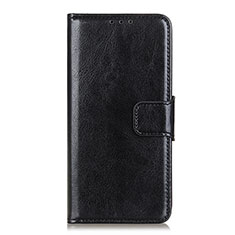 Leather Case Stands Flip Cover L14 Holder for Realme Q2 5G Black