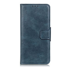 Leather Case Stands Flip Cover L16 Holder for Huawei Nova 7i Blue