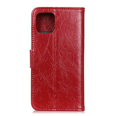 Leather Case Stands Flip Cover L17 Holder for Huawei Honor 30S Red