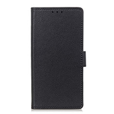 Leather Case Stands Flip Cover L18 Holder for Huawei Nova 7i Black