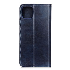 Leather Case Stands Flip Cover L20 Holder for Samsung Galaxy A51 5G Blue