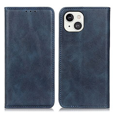 Leather Case Stands Flip Cover L26 Holder for Apple iPhone 13 Blue