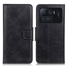 Leather Case Stands Flip Cover M09L Holder for Xiaomi Mi 11 Ultra 5G Black