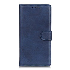 Leather Case Stands Flip Cover N03 Holder for Huawei P40 Pro Blue