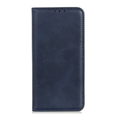 Leather Case Stands Flip Cover N09 Holder for Huawei P40 Pro+ Plus Blue