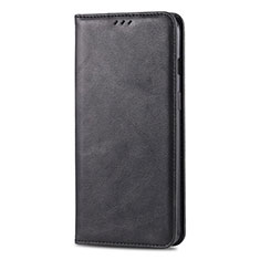 Leather Case Stands Flip Cover T02 Holder for Huawei P Smart+ Plus (2019) Black