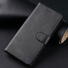 Leather Case Stands Flip Cover T02 Holder for Samsung Galaxy S20 Plus 5G Black