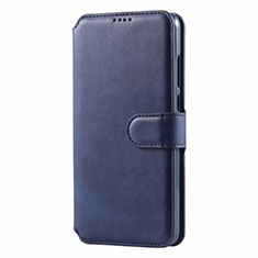 Leather Case Stands Flip Cover T03 Holder for Huawei P30 Lite XL Blue