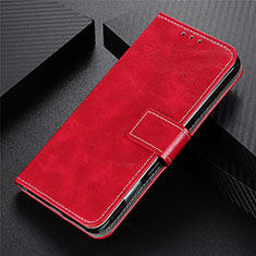 Leather Case Stands Flip Cover T03 Holder for Oppo Find X2 Neo Red