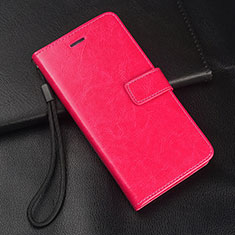 Leather Case Stands Flip Cover T03 Holder for Oppo RX17 Pro Hot Pink