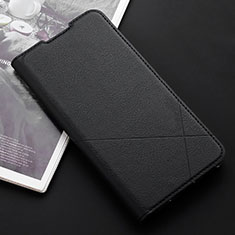 Leather Case Stands Flip Cover T03 Holder for Xiaomi Redmi Note 8T Black