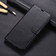 Leather Case Stands Flip Cover T05 Holder for Huawei Nova 5i Black