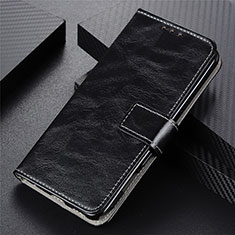 Leather Case Stands Flip Cover T05 Holder for Oppo A91 Black