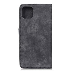 Leather Case Stands Flip Cover T05 Holder for Xiaomi Mi 11 Lite 5G NE Black