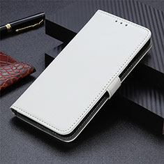 Leather Case Stands Flip Cover T05 Holder for Xiaomi Redmi 9i White