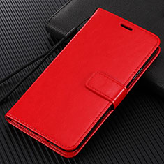 Leather Case Stands Flip Cover T07 Holder for Huawei Honor View 30 Pro 5G Red