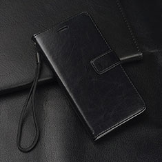 Leather Case Stands Flip Cover T07 Holder for Huawei Nova 5 Pro Black