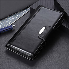 Leather Case Stands Flip Cover T08 Holder for Oppo A91 Black