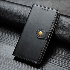 Leather Case Stands Flip Cover T08 Holder for Xiaomi Mi 10 Black