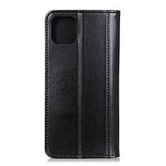 Leather Case Stands Flip Cover T08 Holder for Xiaomi Mi 11 5G Black