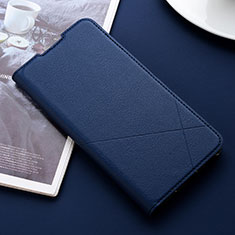 Leather Case Stands Flip Cover T08 Holder for Xiaomi Mi 9T Pro Blue