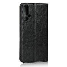 Leather Case Stands Flip Cover T09 Holder for Huawei Nova 5 Pro Black