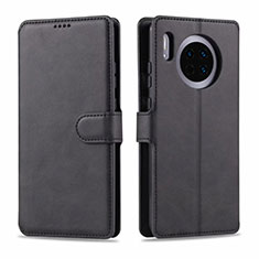 Leather Case Stands Flip Cover T11 Holder for Huawei Mate 30 Black