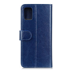 Leather Case Stands Flip Cover T11 Holder for Xiaomi Mi 11 Lite 5G Blue