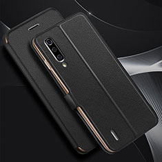 Leather Case Stands Flip Cover T11 Holder for Xiaomi Mi A3 Black