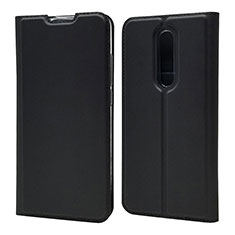 Leather Case Stands Flip Cover T12 Holder for Xiaomi Redmi K20 Pro Black