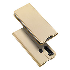 Leather Case Stands Flip Cover T12 Holder for Xiaomi Redmi Note 8T Gold