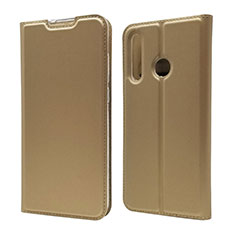 Leather Case Stands Flip Cover T15 Holder for Huawei Honor 10i Gold