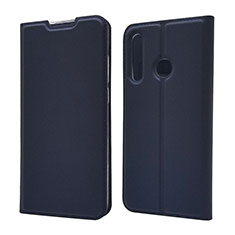 Leather Case Stands Flip Cover T15 Holder for Huawei P Smart+ Plus (2019) Blue