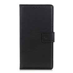 Leather Case Stands Flip Cover T16 Holder for Huawei P Smart (2020) Black