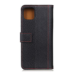 Leather Case Stands Flip Cover T19 Holder for Xiaomi Mi 11 Lite 4G Black