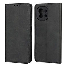 Leather Case Stands Flip Cover T20 Holder for Xiaomi Mi 11 Lite 4G Black