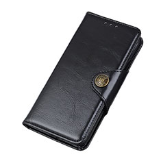 Leather Case Stands Flip Cover T23 Holder for Apple iPhone 14 Pro Black