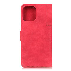 Leather Case Stands Flip Cover T29 Holder for Xiaomi Mi 11 Lite 4G Red