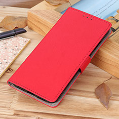 Leather Case Stands Flip Cover Z01 Holder for Apple iPhone 15 Pro Red