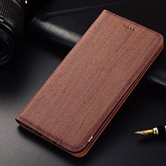 Leather Case Stands Flip Holder Cover for Oppo Find X Super Flash Edition Brown