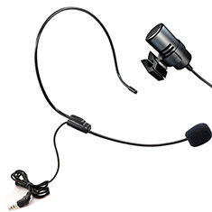 Luxury 3.5mm Mini Handheld Microphone Singing Recording M11 for Huawei Nova Lite 3 Plus Black
