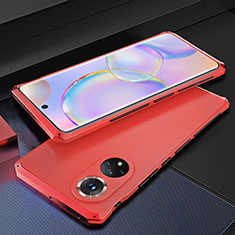 Luxury Aluminum Metal Cover Case 360 Degrees for Huawei Honor 50 5G Red