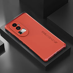 Luxury Aluminum Metal Cover Case 360 Degrees for Oppo Reno10 Pro+ Plus 5G Red