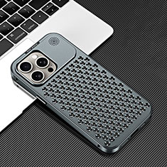 Luxury Aluminum Metal Cover Case 360 Degrees QC3 for Apple iPhone 14 Pro Dark Gray