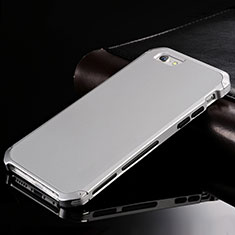 Luxury Aluminum Metal Cover Case for Apple iPhone 6 Silver