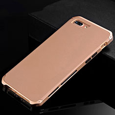 Luxury Aluminum Metal Cover Case for Apple iPhone 7 Plus Gold