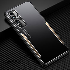 Luxury Aluminum Metal Cover Case for Huawei Nova 7 Pro 5G Gold