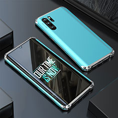 Luxury Aluminum Metal Cover Case for Huawei P30 Pro Cyan