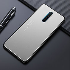 Luxury Aluminum Metal Cover Case for Oppo Reno Ace Silver